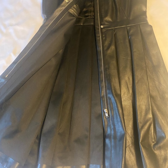 Perfect Black Leather Dress - Picture 4 of 5